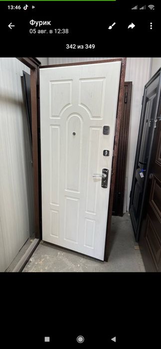 Железная дверь утеплённая