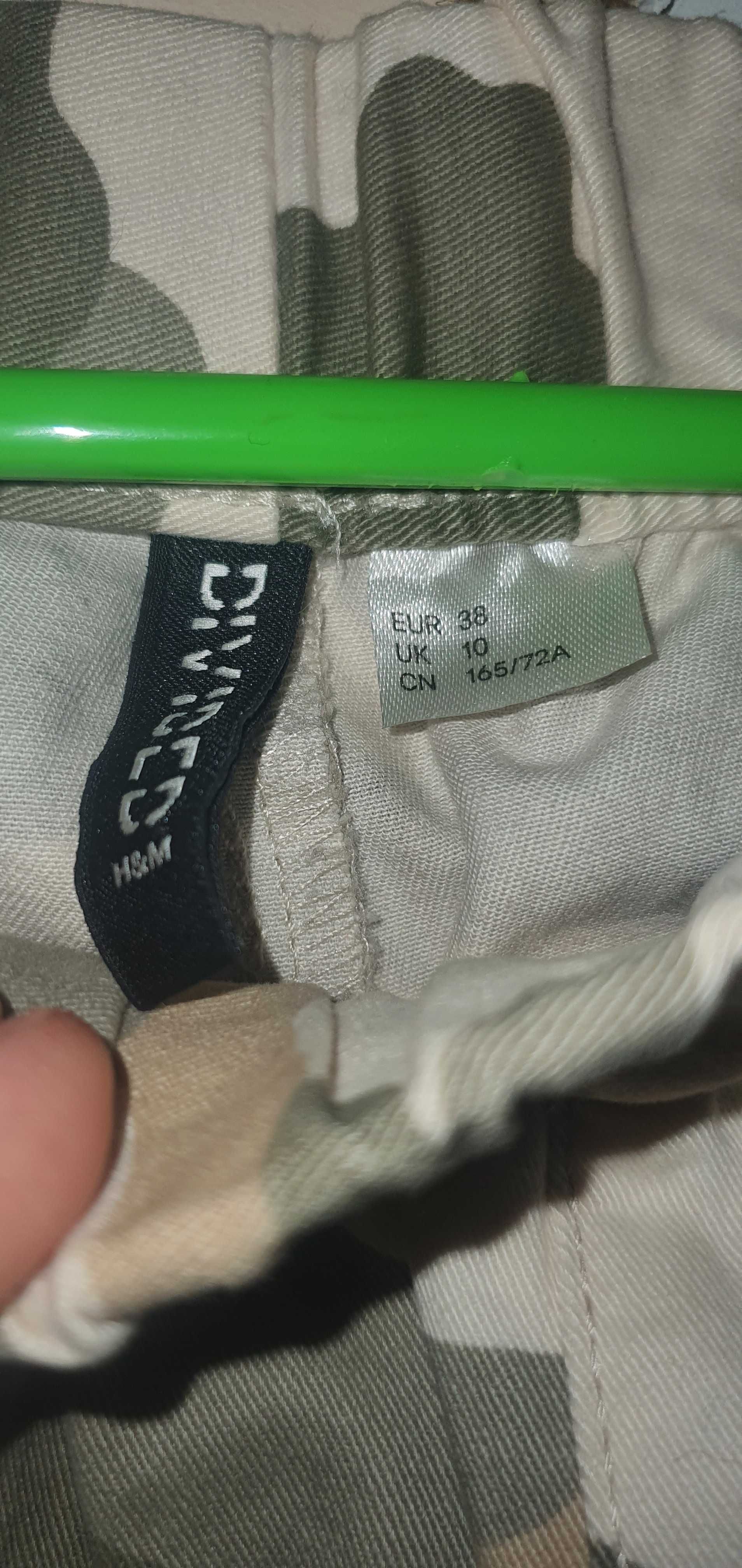 Blugi H&M de armata cargo cu buzunare EU 38