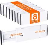 Set 8x Organizatoare reglabile sertare, reglabile, REDUS de la 150RON