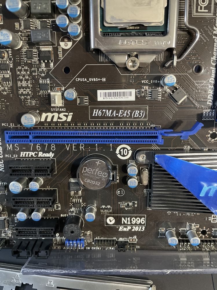 Плата MSI H67MA-E45