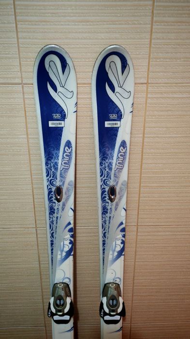 Schiuri K2 160 -163 cm-clapari ski