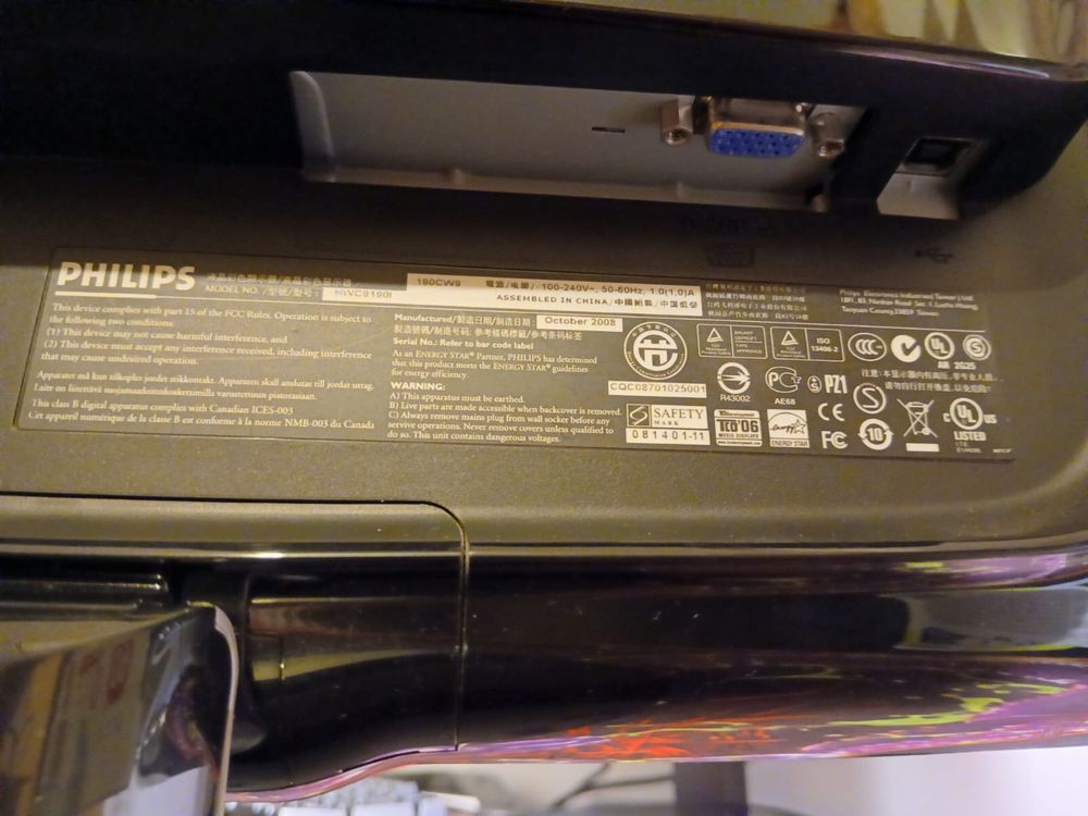 Monitor Philips 60Hz