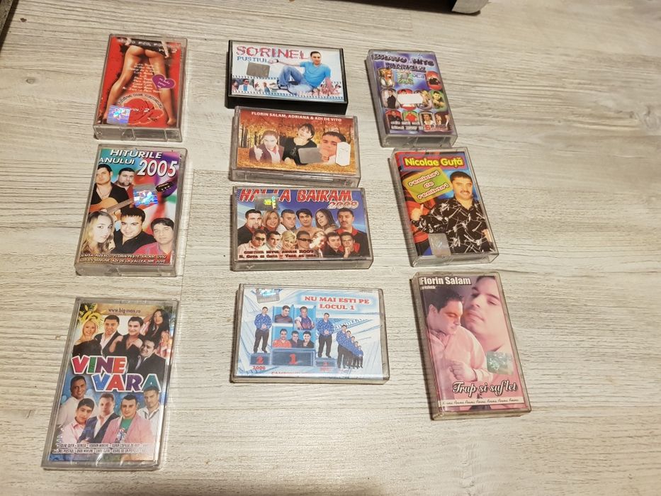 Casete audio cu muzică originale!