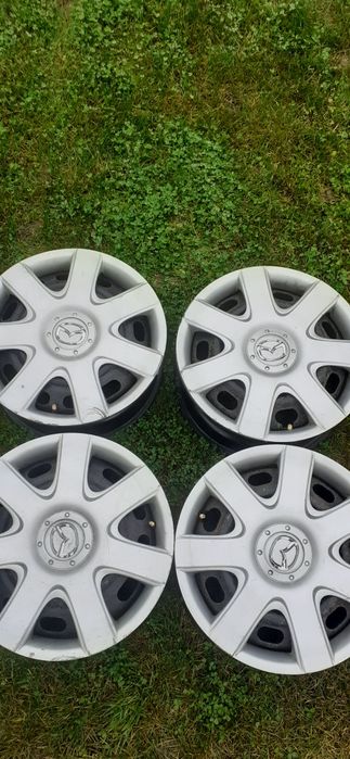 Vand set de jante, otel, de 15 cu capaci Mazda originale.
