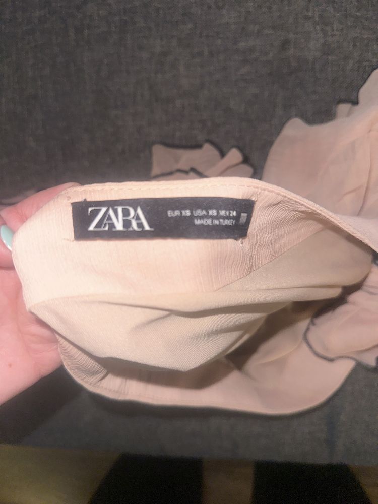 Zara сет потник и пола