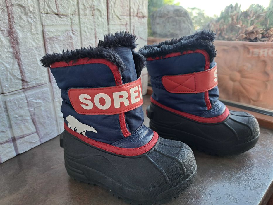 детски ботуши,зимни обувки,боти,апрески,Sorel номер25 за момче