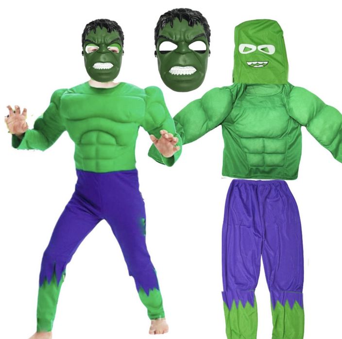Костюм с мускули на Спайдърмен/Хълк ПРОМО!