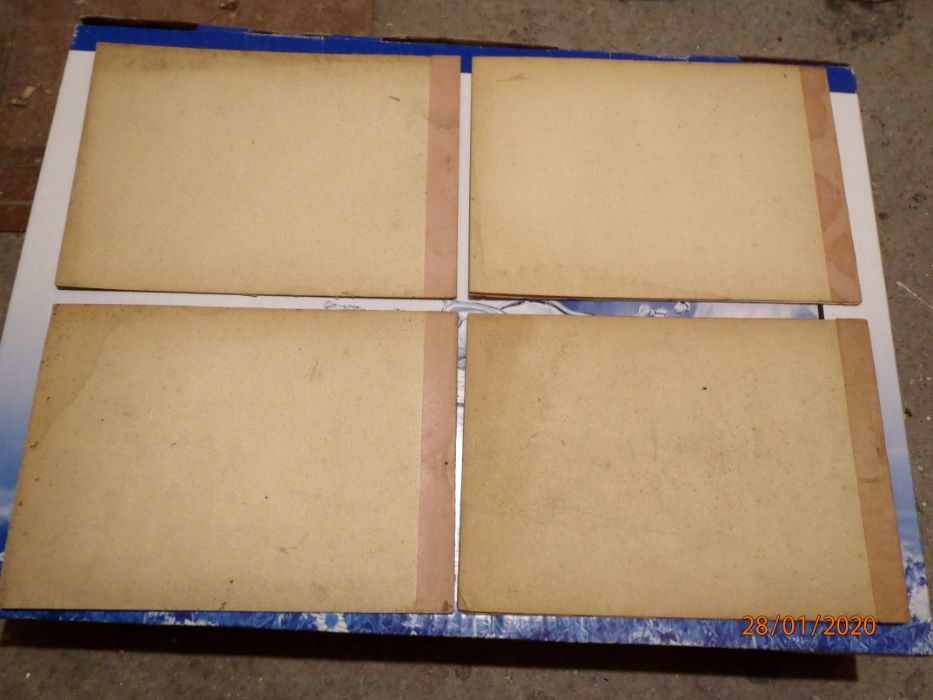 Антикварни Скицници неползвани, от 1937 г. - 4 броя.