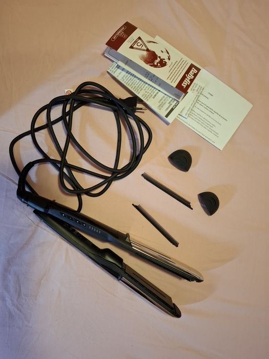 Преса за коса babyliss с пара

Съвършено гладка и блестяща коса -