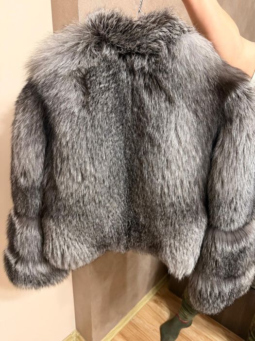 Blanita naturala de vulpe marimea L