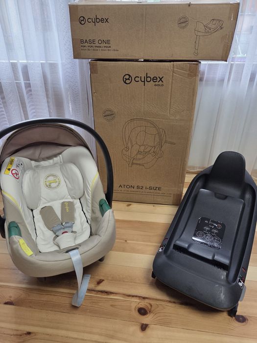 Cybex Aton S2 i-size и Cybex Base One