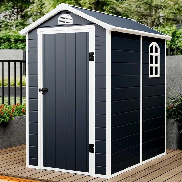 Casuta / magazie de gradina premium, panel plastic si ranforsare