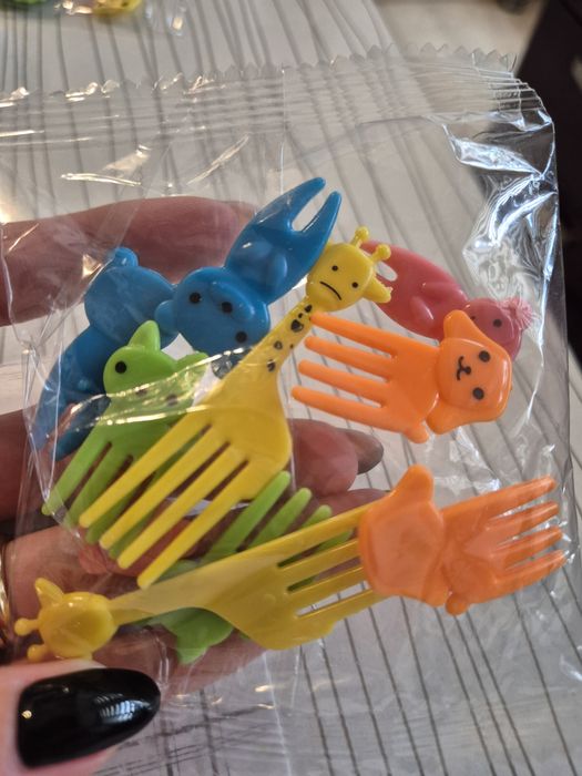 2 Seturi de 10 mini furculite(20 buc)