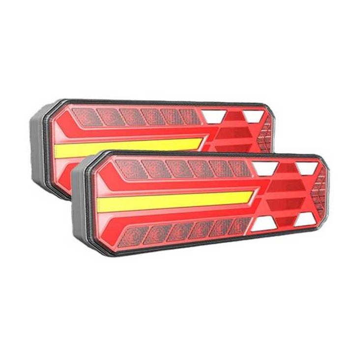 Стоп диоден ЛЕД светлина с динамичен мигач 5 светлини 12/24V - T459