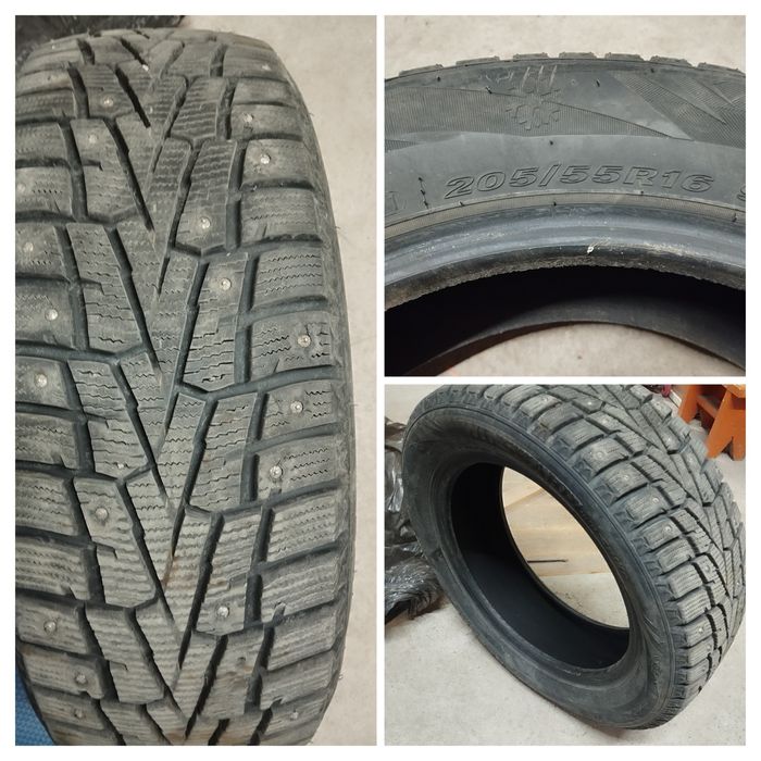 Продам зимние шины  R16,205/55