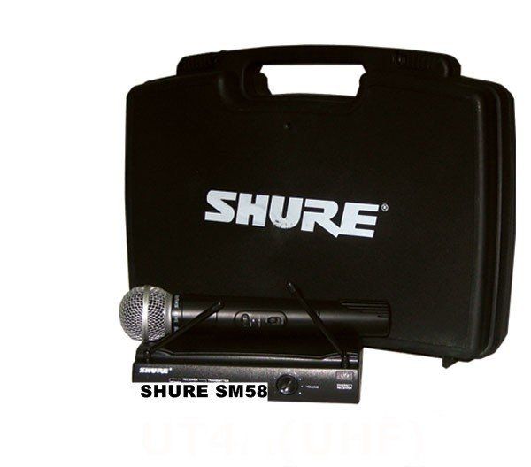 Set 2 MICROFOANE WIRELESS SHURE SM 58 Microfon Profesional