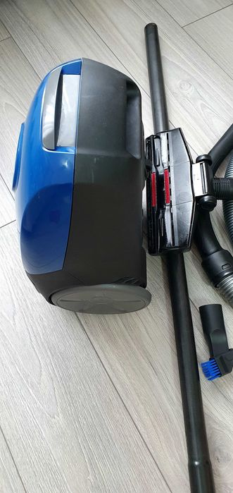 Aspirator Philips PowerGo profesional - FC8245/09, 750W, AAA, Albastru