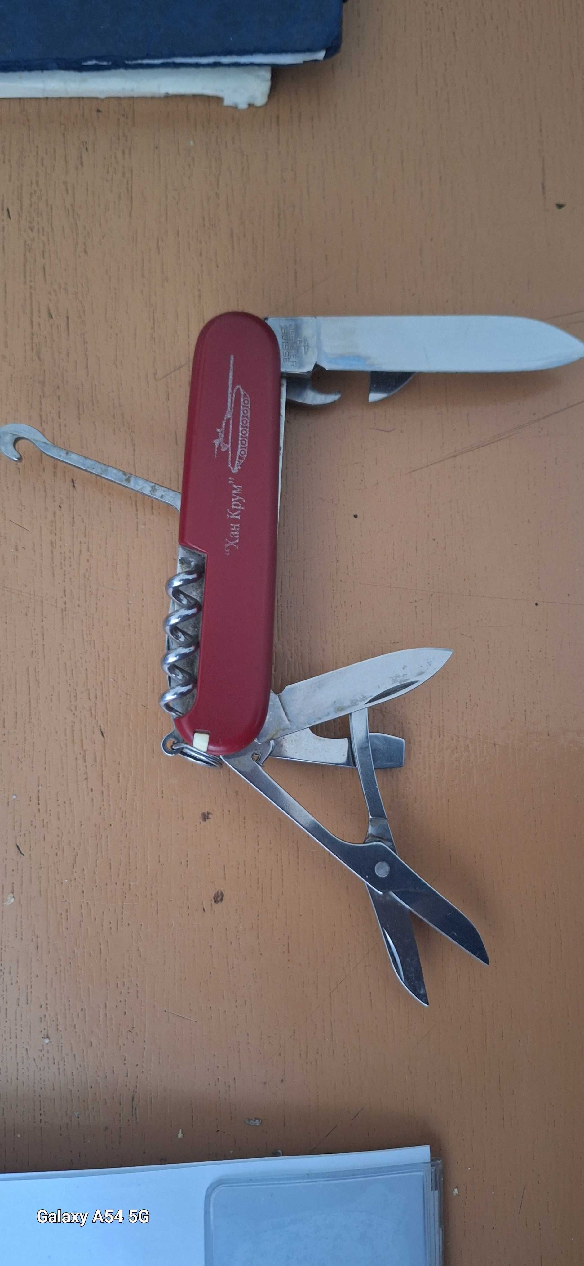 швейцарско ножче, оригинал, ползвано, като ново с кутийка