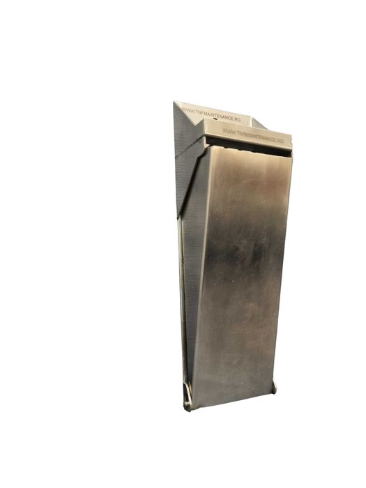 Scrumiera de inox cu prindere pe perete