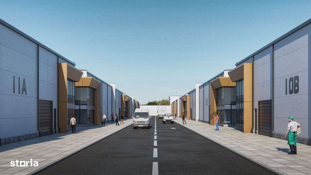Hale noi de 580mp in Popesti Leordeni