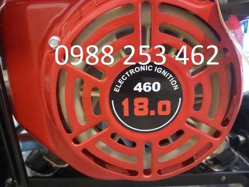 9.5 KW Бензинови монофазни генератори за ток с дисплей с ел. старт