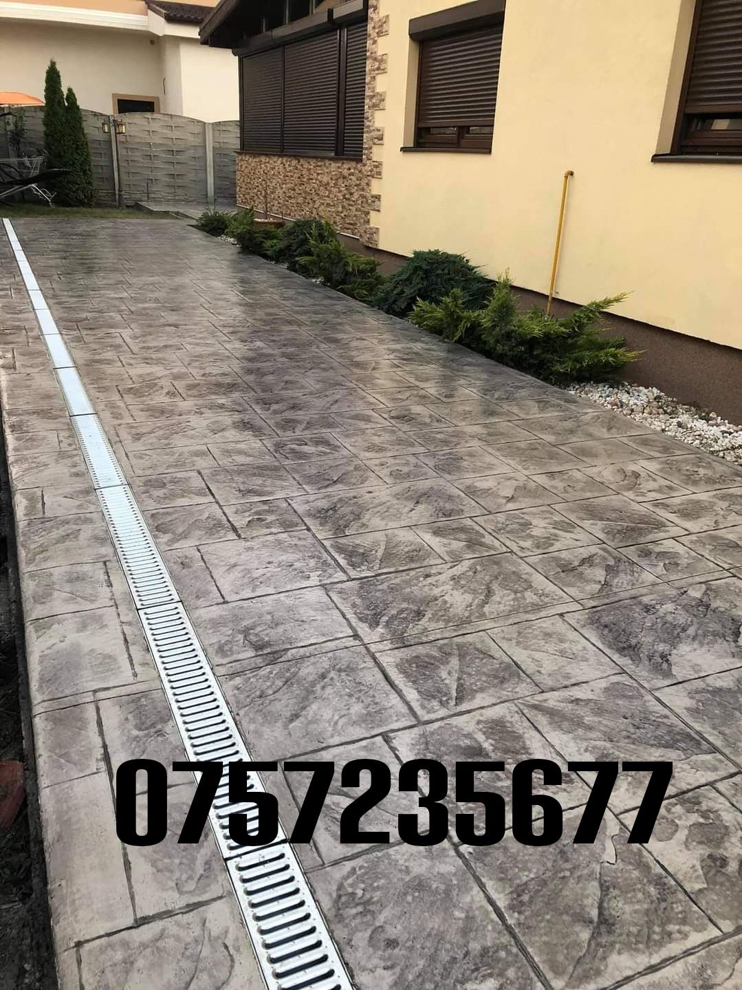 # beton amprentat #