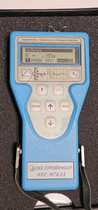 Измеритель прочности бетона ИПС МГ4-03