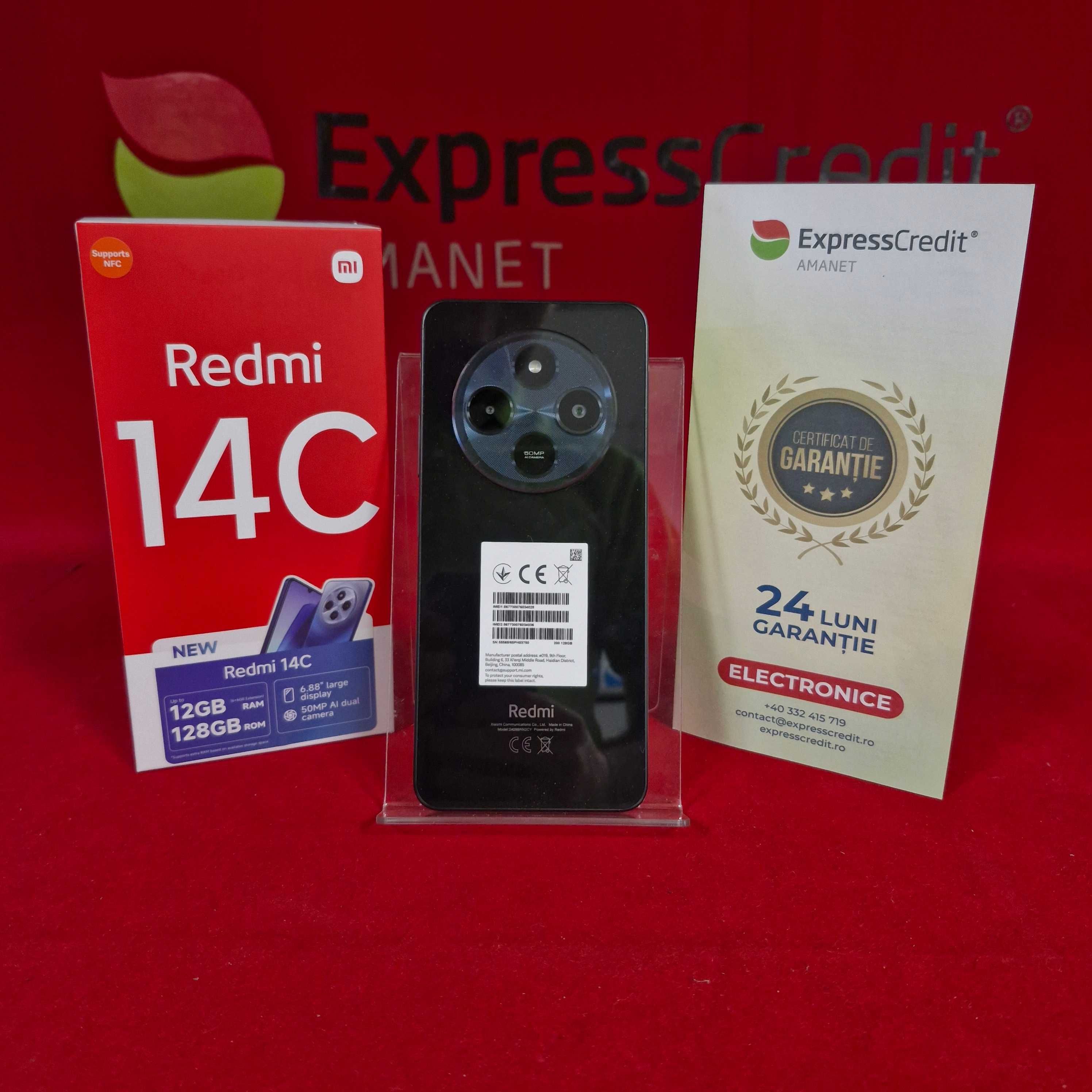 ( B31386.1 / Ag28 Doi Baieti ) Xiaomi Redmi 14C - Garantie 2 ani !