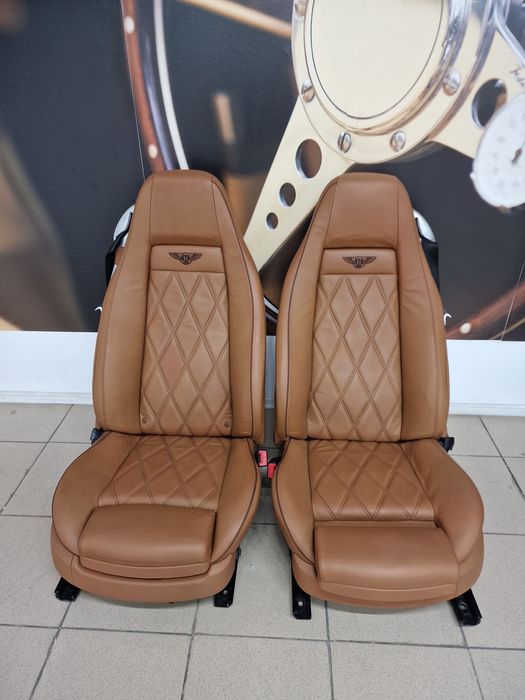 Scaune Bentley Continental Vopsim interioare Piele