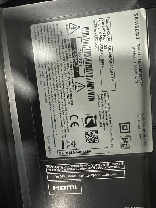 Vind televizor  Samsung  pentru piese