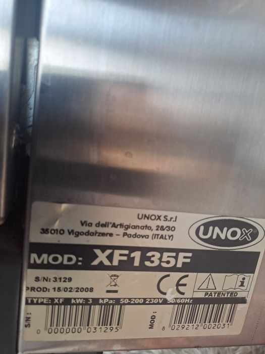 Vand cuptor patiserie Tip Fornneti