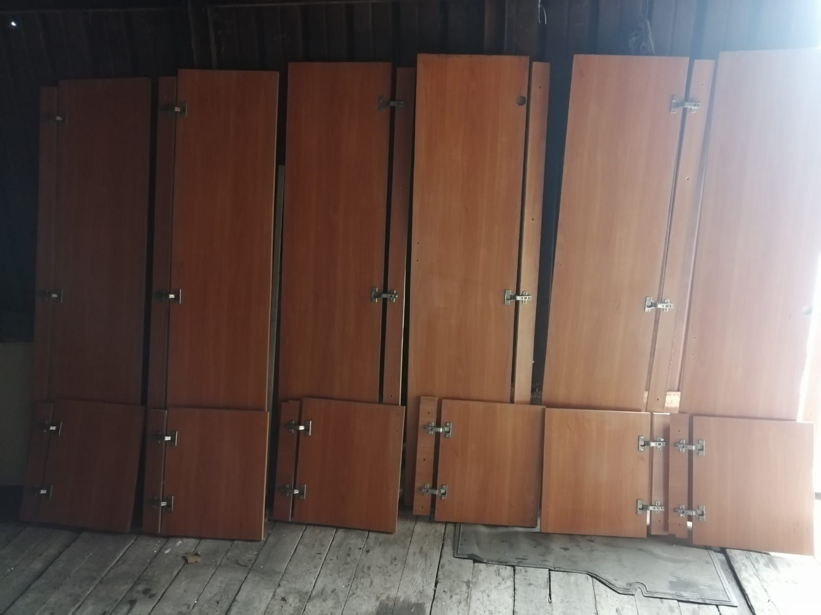 Ламинированные дверцы, со шкафов