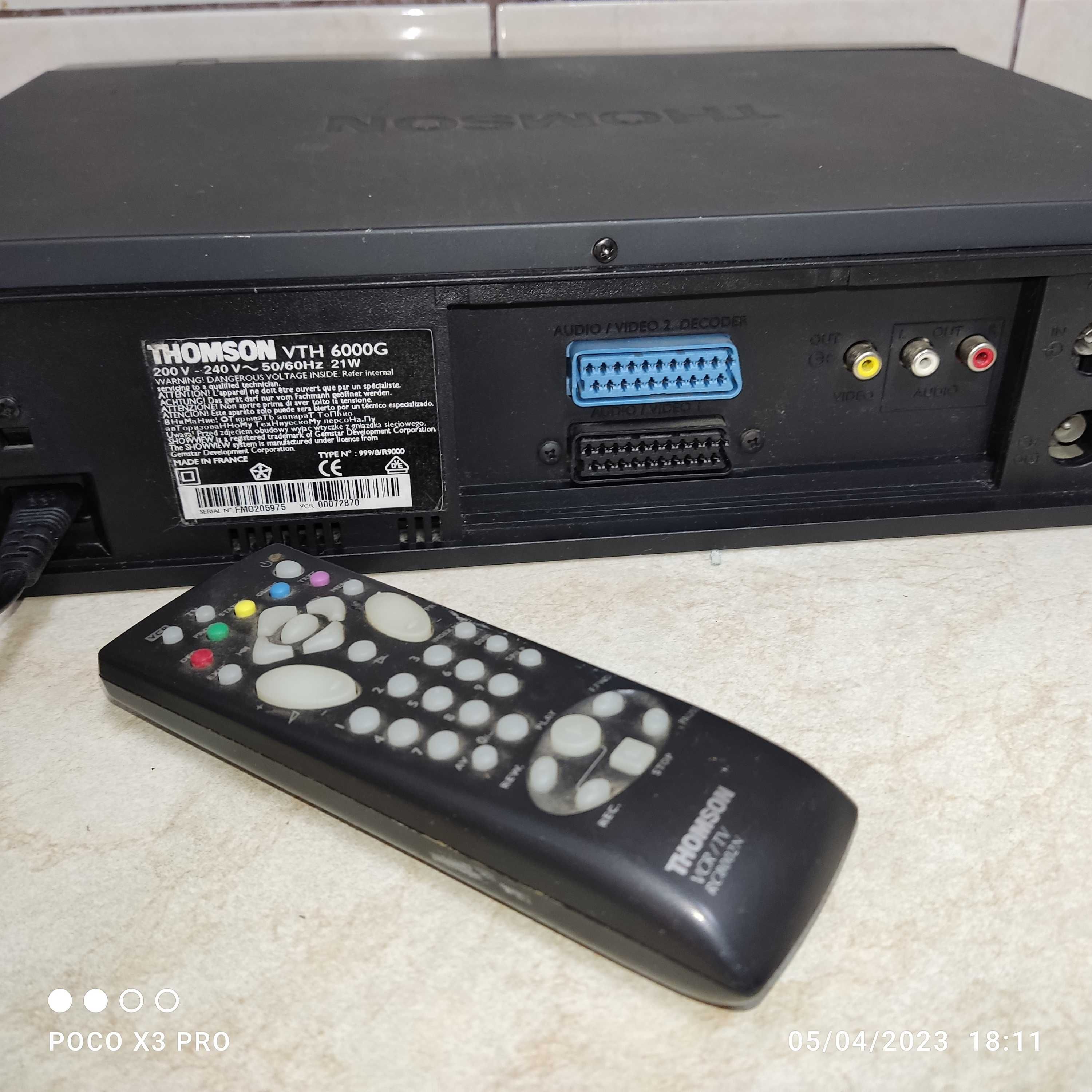Videorecorder Thomson VSH 6000 G