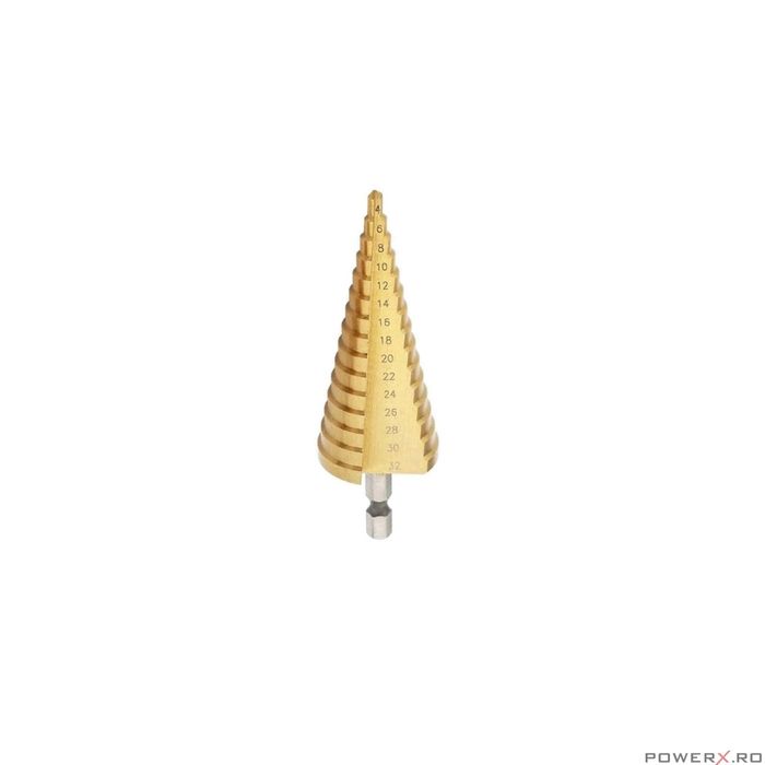 Set 3 burghie conice, 4-32 mm, Verke