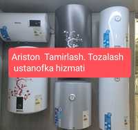 Ariston tamirlash tozalash o'rnatish hizmati 24/7