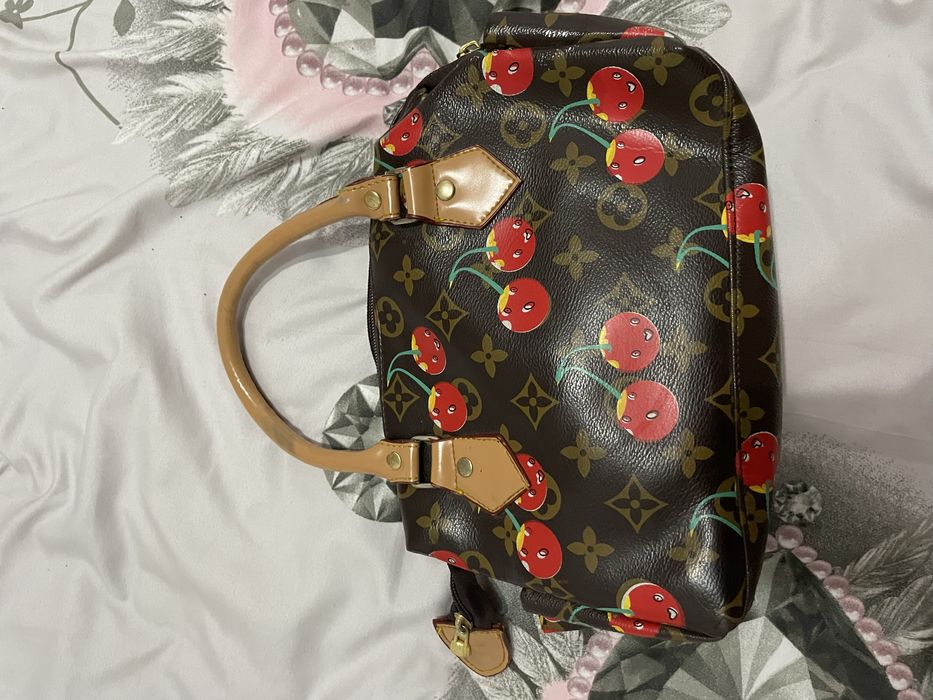Geanta Louis Vuitton Speedy Monogram Cerises (Cireșe) din 2005