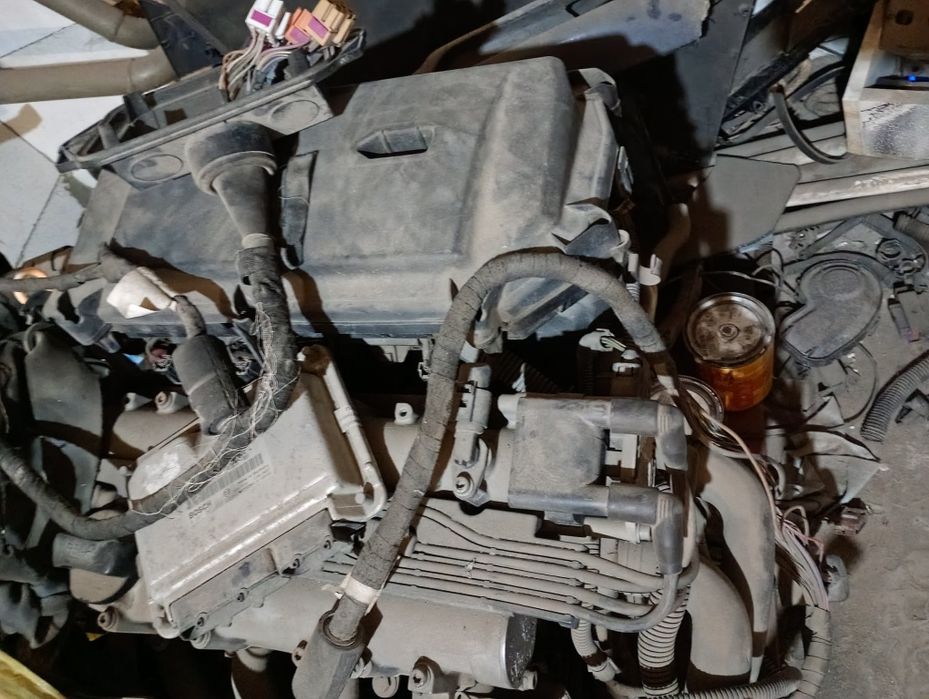 Двигатель по запчастям гольф 4