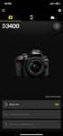Photocamera NIKON D3400