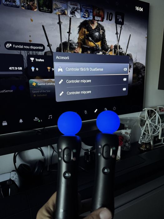 Sony Controller Wireless Move Motion VR PlayStation 4 PS 5