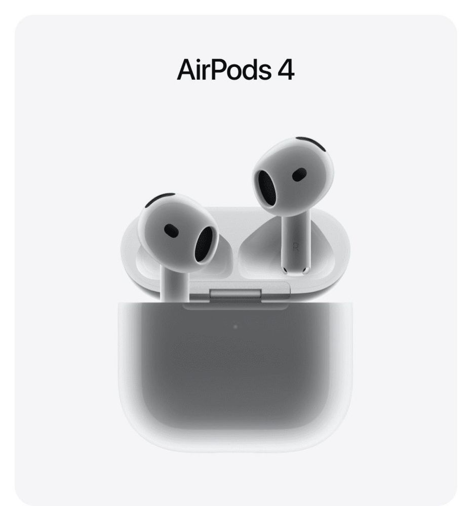 Apple AirPods 4 (остались последние)