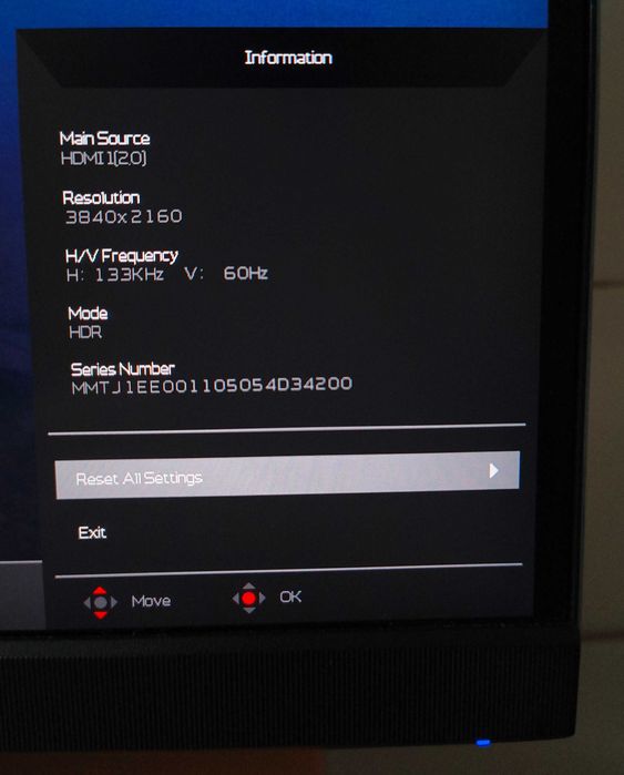 Acer VG280K | 28", 4K, HDR10, 1ms, Freesync