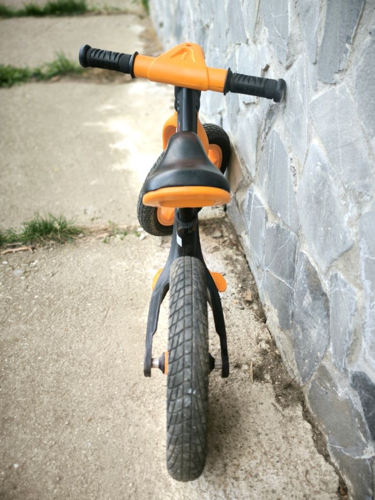 Bicicletă de echilibru (fără pedale), robustă