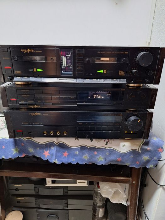 Vând Grundig Fine Arts AmplificatorA 903 ,Deck CCT 903 ,Tuner