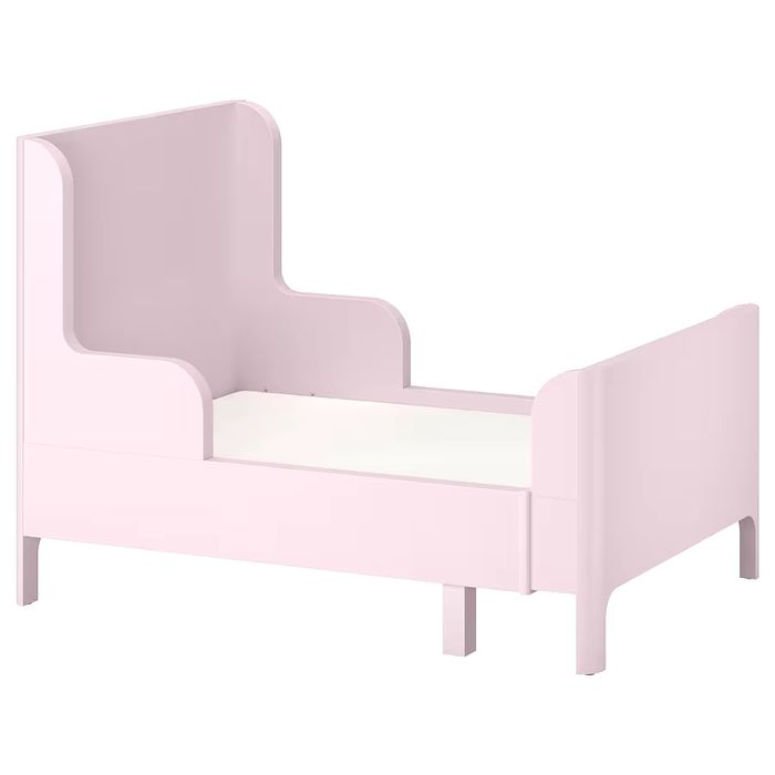 Pat extensibi copiil - roz deschis 80x200 cm, patut