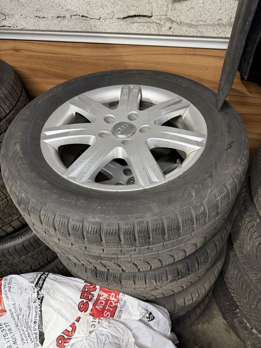 Jante 18 Audi cu anvelope Iarna
