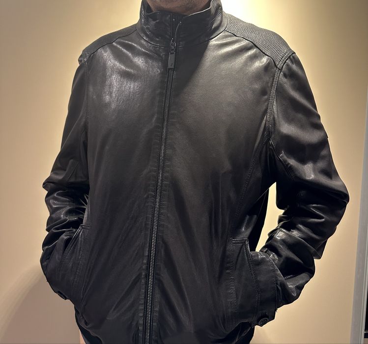 Мъжко кожено яке Trussardi