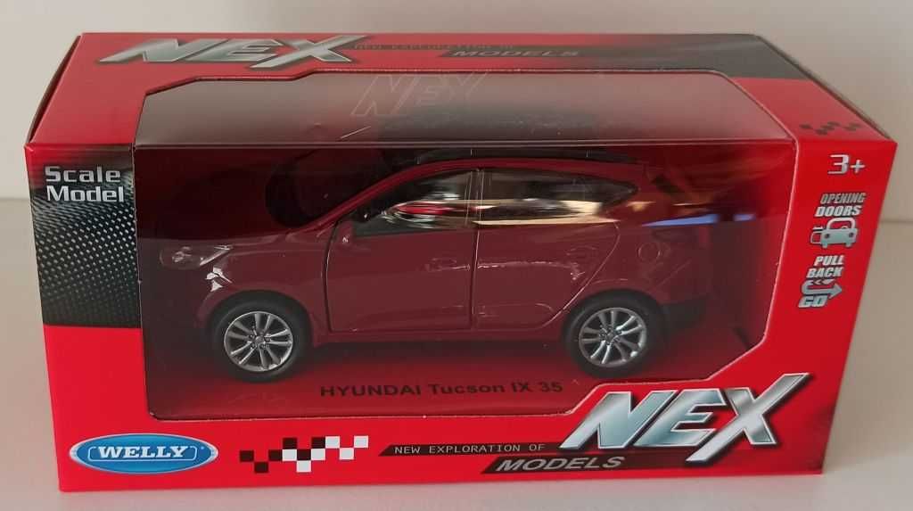Macheta Hyundai ix35 Tucson 2010-2014 rosu - Welly 1/36