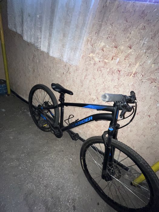 Rockrider st120 albastru-negru