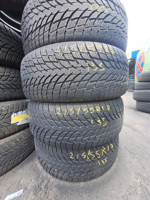 2, 4, 16 bucata iarna 215/55r17 Nokian Montaj Gratuit