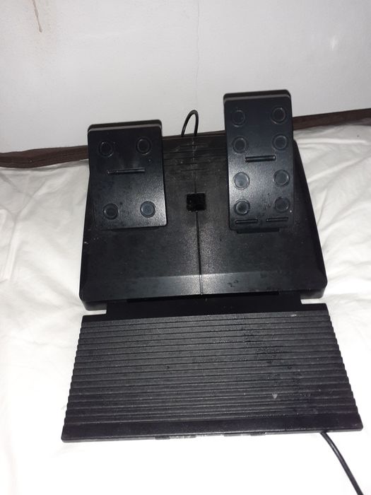 volan xbox cu pedale si suport de fier